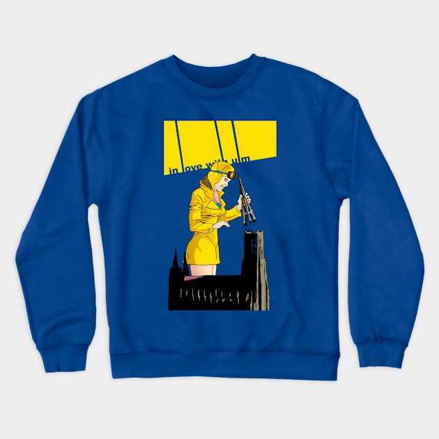 in love with ulm Crewneck Sweatshirt by dave-ulmrolls